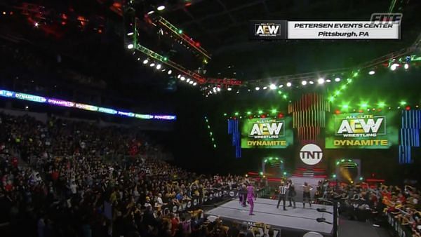 aew wrestling site