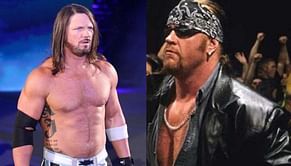 AJ Styles adds fuel to the fire by mentioning The Undertaker's biker persona