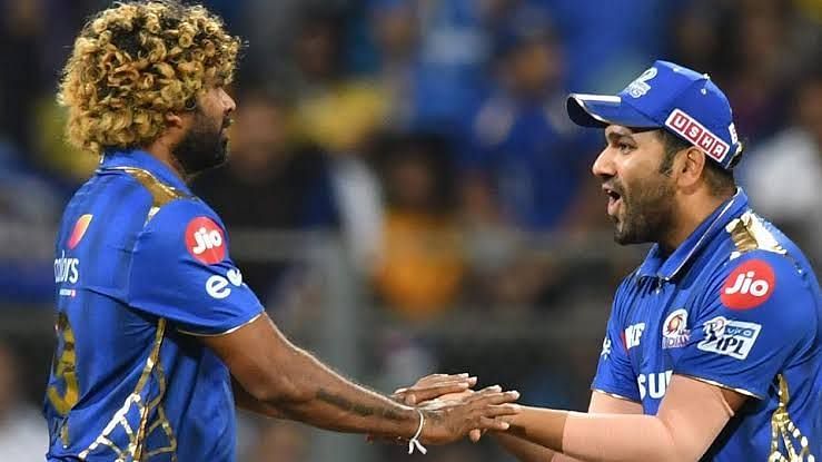 Lasith Malinga celebrating