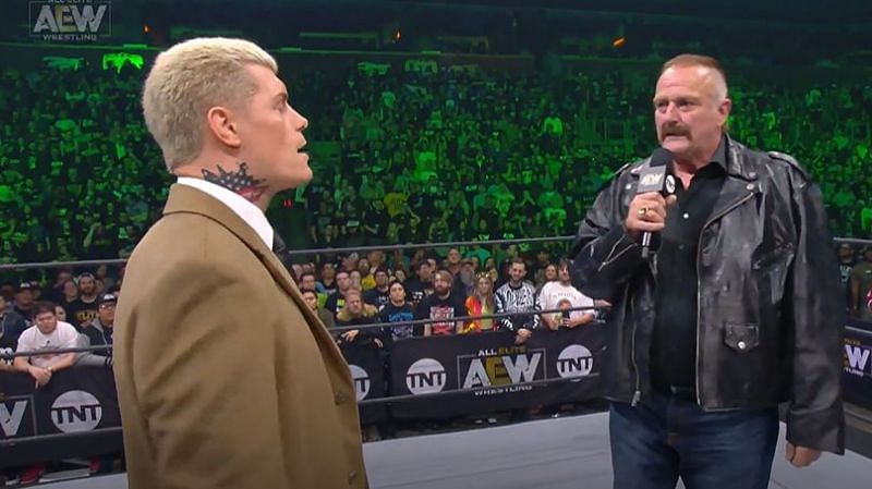 Jericho gave a very fitting reply to Orton (Pic Source: AEW)