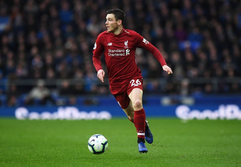 Andy Robertson has not delivered attacking returns consistently