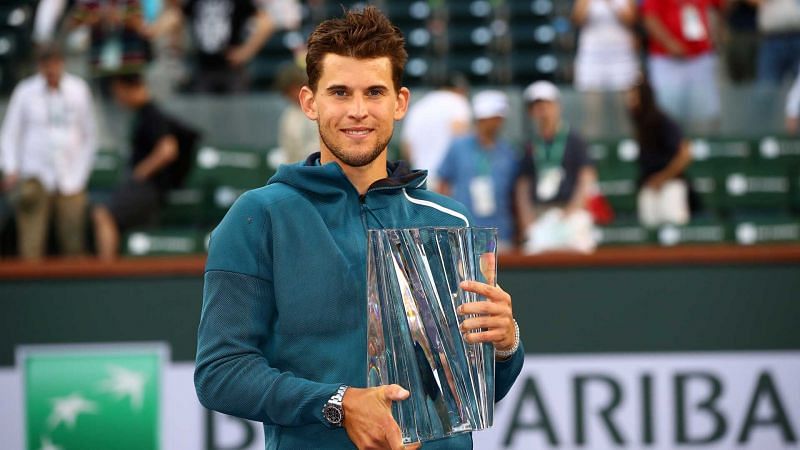 Dominic Thiem lifts his first Masters 1000 title at 2019 Indian Wells.
