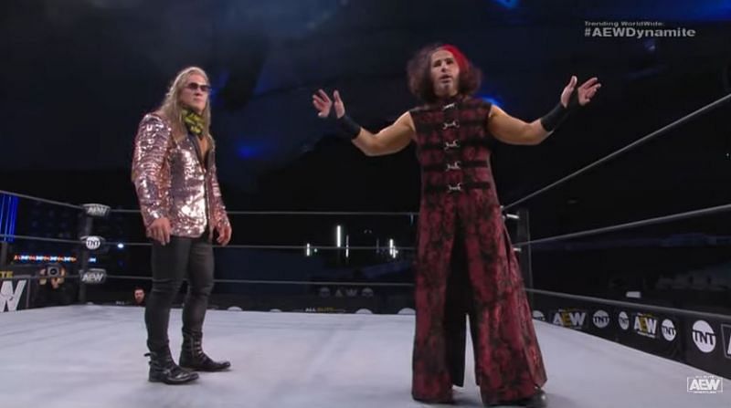 Matt Hardy and Chris Jericho met in a &quot;magical&quot; confrontation this week!
