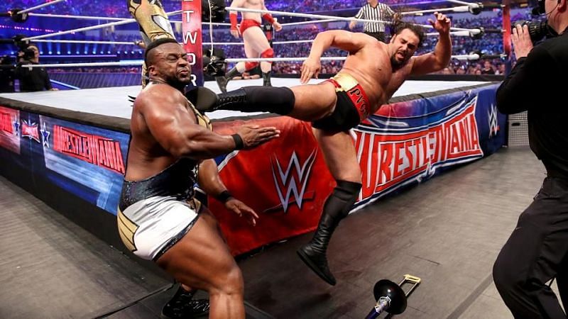 Big E will be challenging for the SmackDown Tag Team Championships at WrestleMania 36.