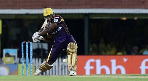 Andre Russell is the star of the Kolkata Knight Riders