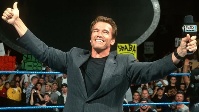 Former WWE Champion receives major award from Arnold Schwarzenegger