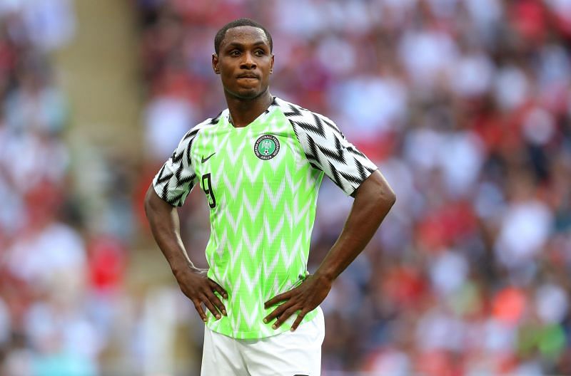 Ighalo in action for Nigeria