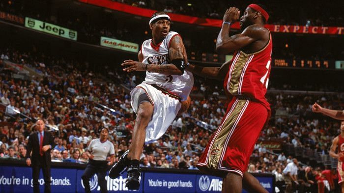 Allen Iverson is widely regarded as one of the best guards of all time