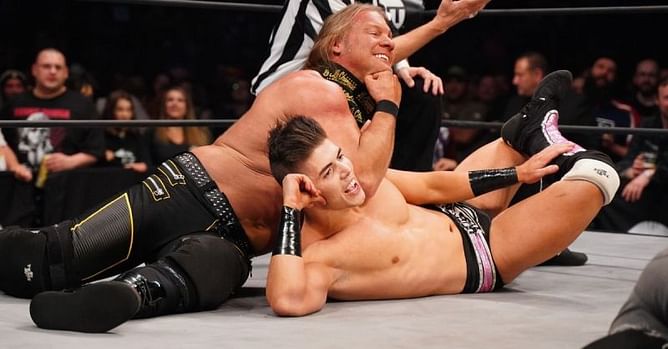 Chris Jericho takes picture with former WWE Superstar seated next to him on a plane