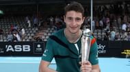 Ugo Humbert won his first career singles title at the 2020 Auckland Open