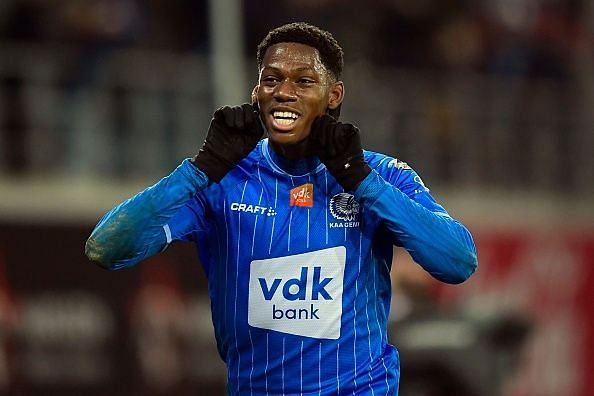 Jonathan David has scored goals at a prolific rate for Gent this season