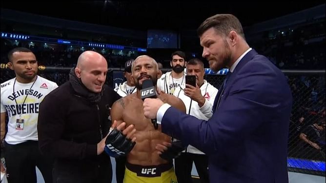 Michael Bisping reveals the reason behind his controversial interview of Joseph Benavidez at UFC Norfolk