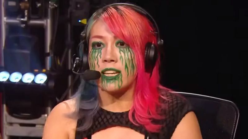 Asuka had a new role on RAW