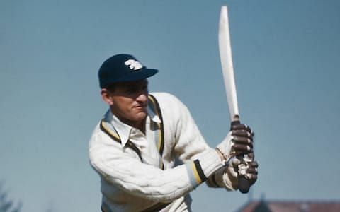 Sir Leonard Hutton is the only player in test matches to be dismissed for &#039;obstructing the field&#039;.
