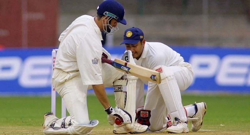 Michael Vaughan of England is the last player in Tests to be dismissed &#039;handled the ball&#039;.