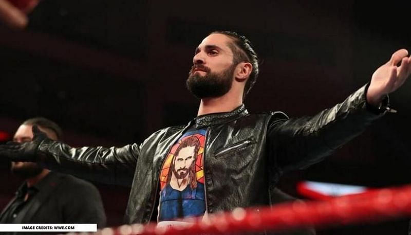 Seth Rollins in his new gimmick as the Monday Night Messiah