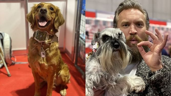 WWE Superstars visit Crufts to help crown inaugural NXT UK Canine Champions [PHOTOS]
