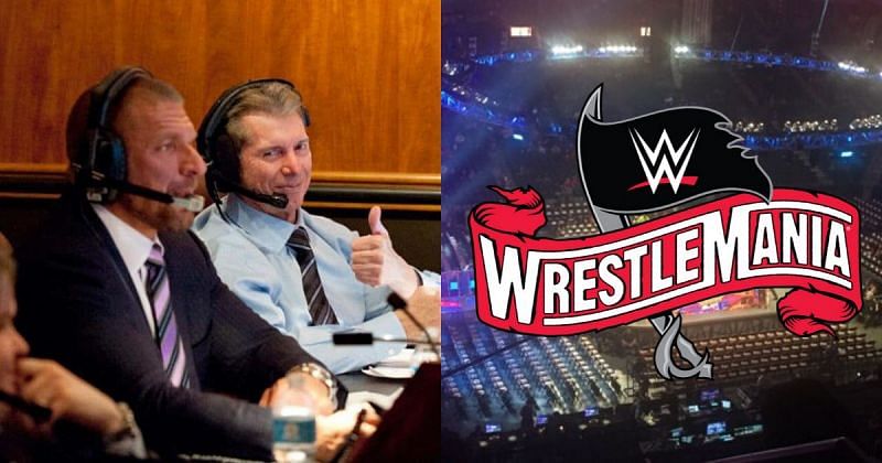 Triple H and Vince McMahon/ WrestleMania 36