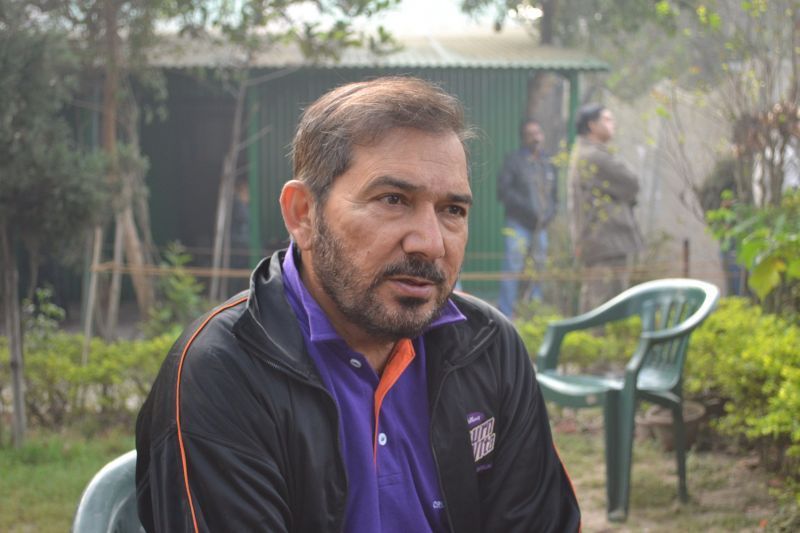 Arun Lal lashed out at the pitch at Rajkot