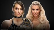 Charlotte Flair will face Rhea Ripley for the NXT Women's Championship at WrestleMania 36