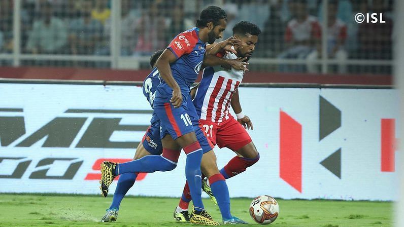 ATK and BFC produced an entertaining first half (Image: ISL)