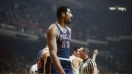 Wilt Chamberlain represented the Philadelphia Warriors in his first season