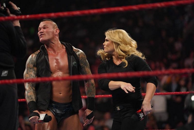 The Glamazon sent a very clear message to Randy Orton