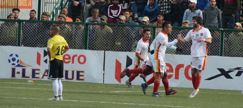 East Bengal beat Real Kashmir 1-0 in Srinagar on Monday