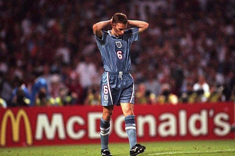 Gareth Southgate&#039;s penalty miss at Euro 1996 remains a painful memory for England fans