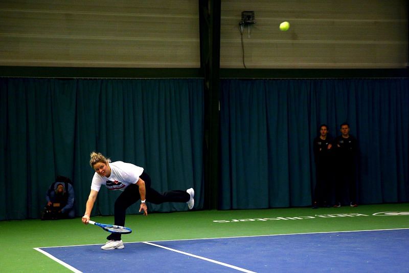 Kim Clijsters continues her return to sport in Monterrey.