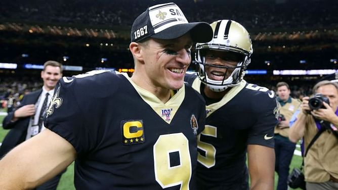 New Orleans Saints thank Drew Brees for taking hometown discount