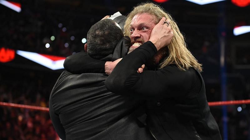 Edge came back with a vengeance