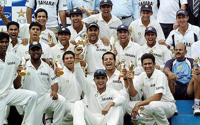 The victorious Indian team