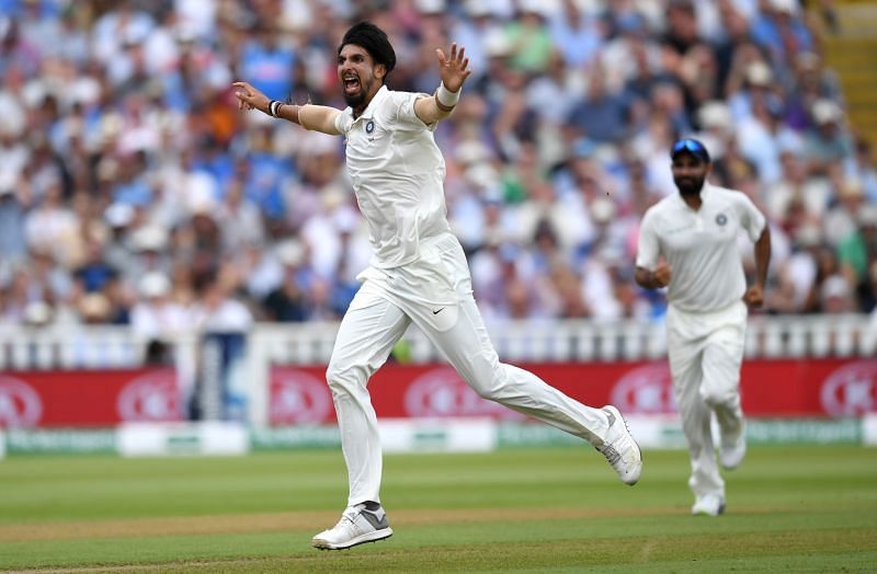 Ishant Sharma picked up five wickets in the Wellington Test