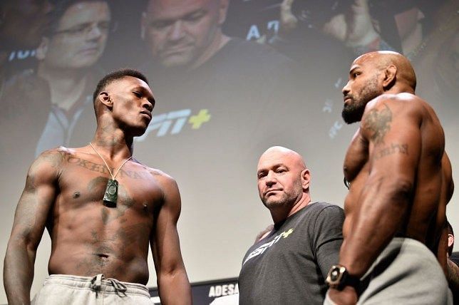 Israel Adesanya vs Yoel Romero