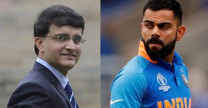 Sourav Ganguly (left) and Virat Kohli are two of India&#039;s most successful captains