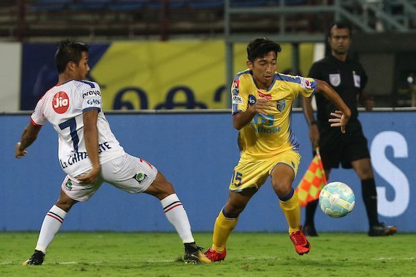 Negi scored in his HERO ISL debut for Kerala Blasters