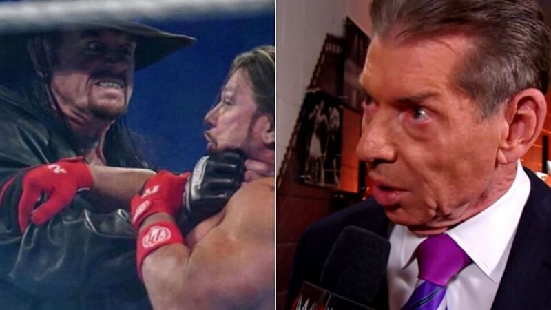 The Undertaker will face AJ Styles in a Boneyard Match