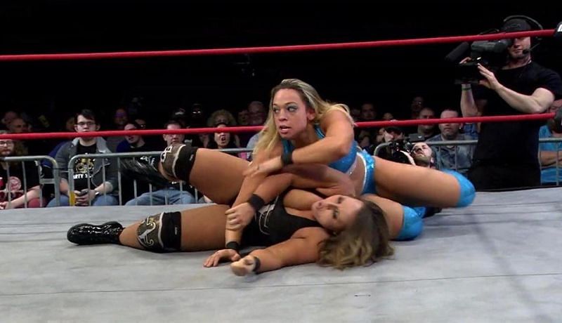 Jordynne Grace had more trouble than she expected with Lacey Ryan