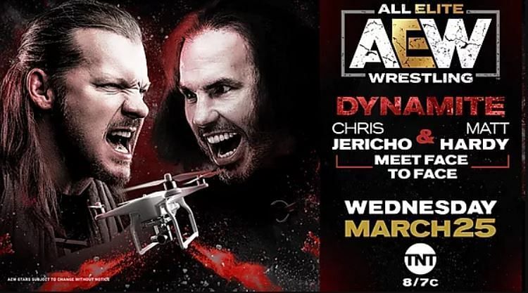 Chris Jericho and Matt Hardy will meet face to face inside the ring