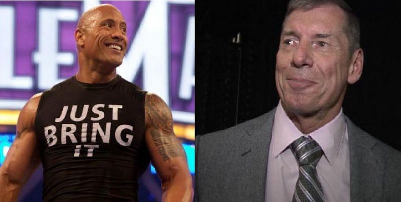 The Rock and Vince McMahon