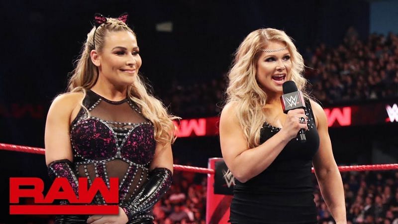 She and Natalya are nearly the same height