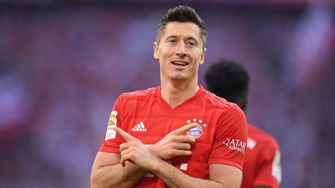 Top 5 marksmen in European league football in 2019-20