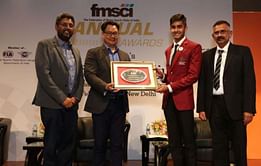 Gaurav Gill and Yash Aradhya felicitated on a memorable day for Indian motorsports at the 2020 FMSCI Awards