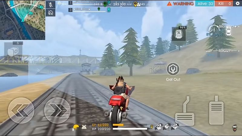 free fire cycle