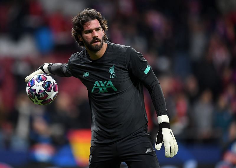 Alisson might miss the return leg against Atletico Madrid