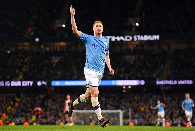 Kevin De Bruyne is the shoo-in for the PFA Player of the Year