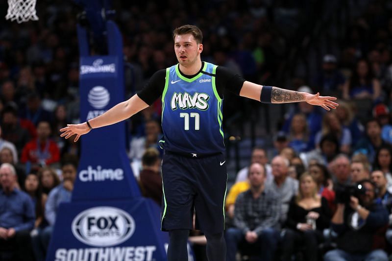 Luka Doncic played for Team LeBron in the All-Star Game