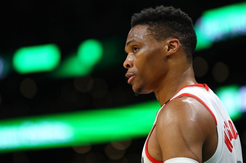Russell Westbrook was traded from the Oklahoma City Thunder to Houston Rockets