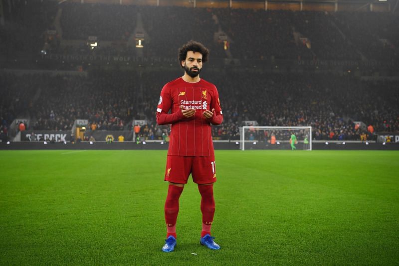 Salah has been leading the charge upfront for Liverpool